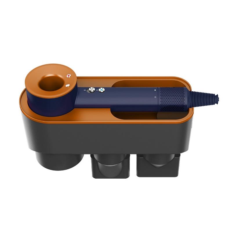 Wall Mounted Hair Dryer Bracket Storage Rack Black Nickel Ordinary Elegant Bronze Bathroom Storage & Organisers