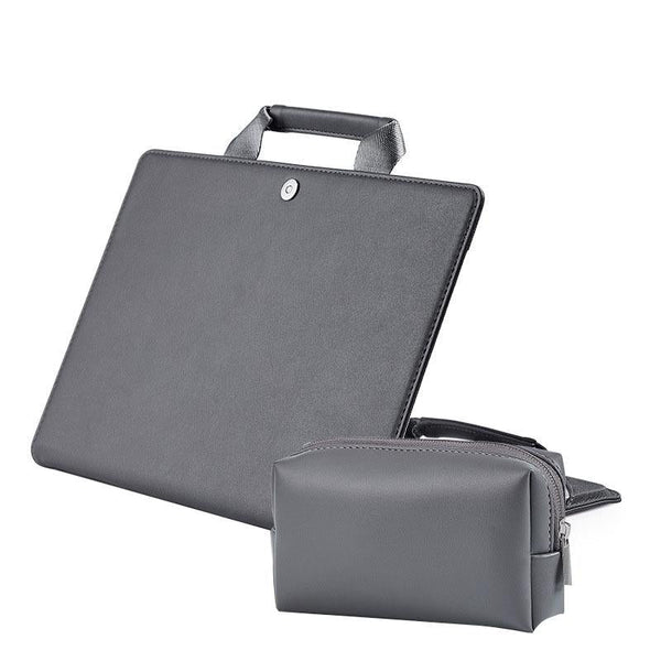 15.4 Inch Laptop Bag & Power Protective Tote For Macbook Dark Gray Laptop Cases & Bags
