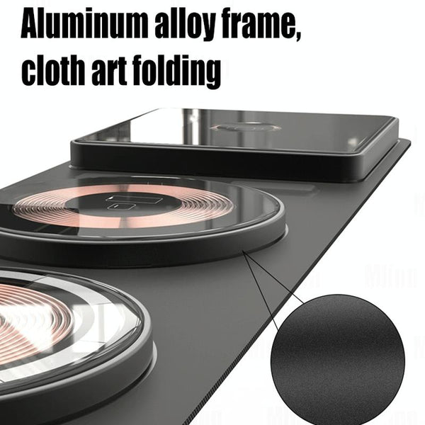 15W 3 In Foldable Wireless Charger Chargers & Cradles