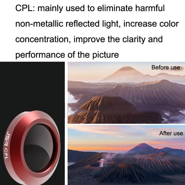 Zoom Camera Filter For Mavic 2 With Motion Cpl Nd8 Nd16 Camera Drone Accessories