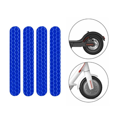 Reflective Stickers For Ninebot Max G30 Scooter Blue Accessories Parts