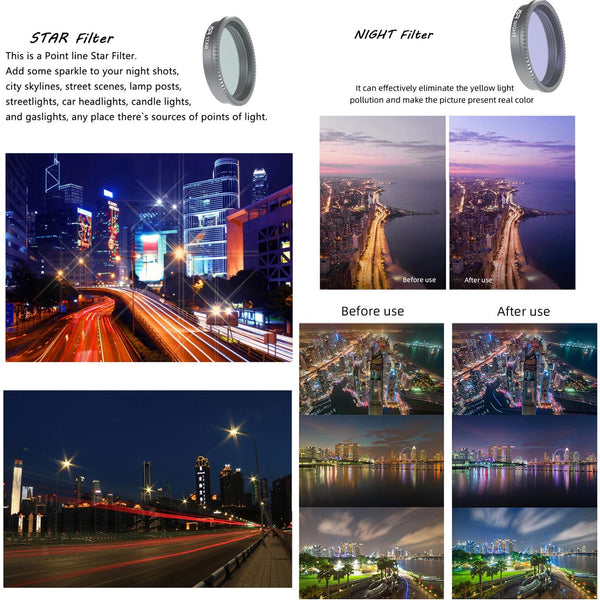 3 In 1 Cpl Nd8 Nd16 Lens Filter For Insta360 Go 2 / Series Cameras Nd64 Camera Drone Accessories