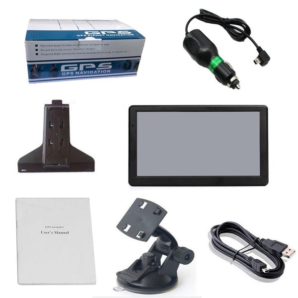 7 Inch Car Gps Navigator 8G + 256M Capacitive Screen High Configuration Africa Map Other Car Audio