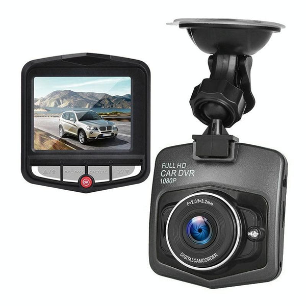 2.2 Car Dvr With Parking Monitoring & Loop Recording Black Rear View Monitors/Cams & Kits