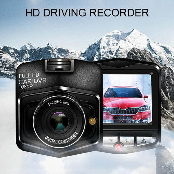 2.2 Car Dvr With Parking Monitoring & Loop Recording Black Rear View Monitors/Cams & Kits
