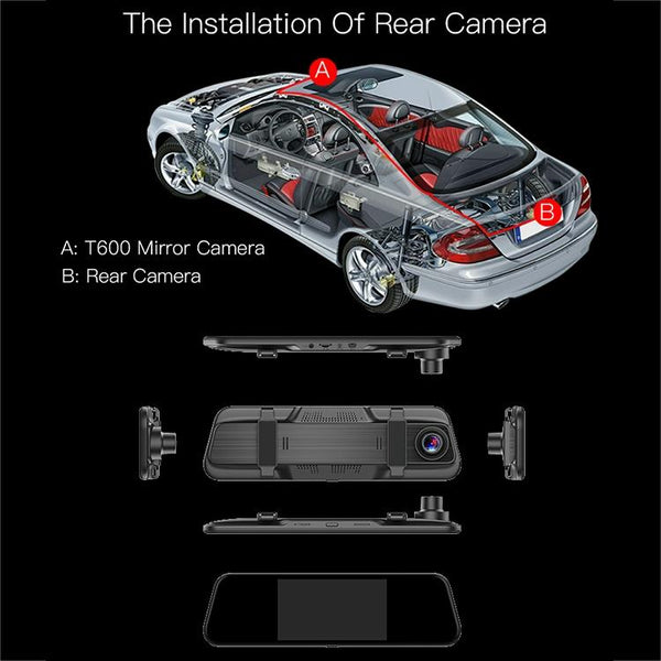 5.5 Ips Touch Screen Car Dvr Ultra Hd 1080P Car Audio In Dash Units