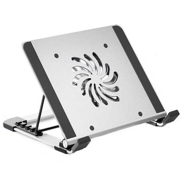 Foldable Laptop Stand With Fan Aluminum Stands Holders & Car Mounts