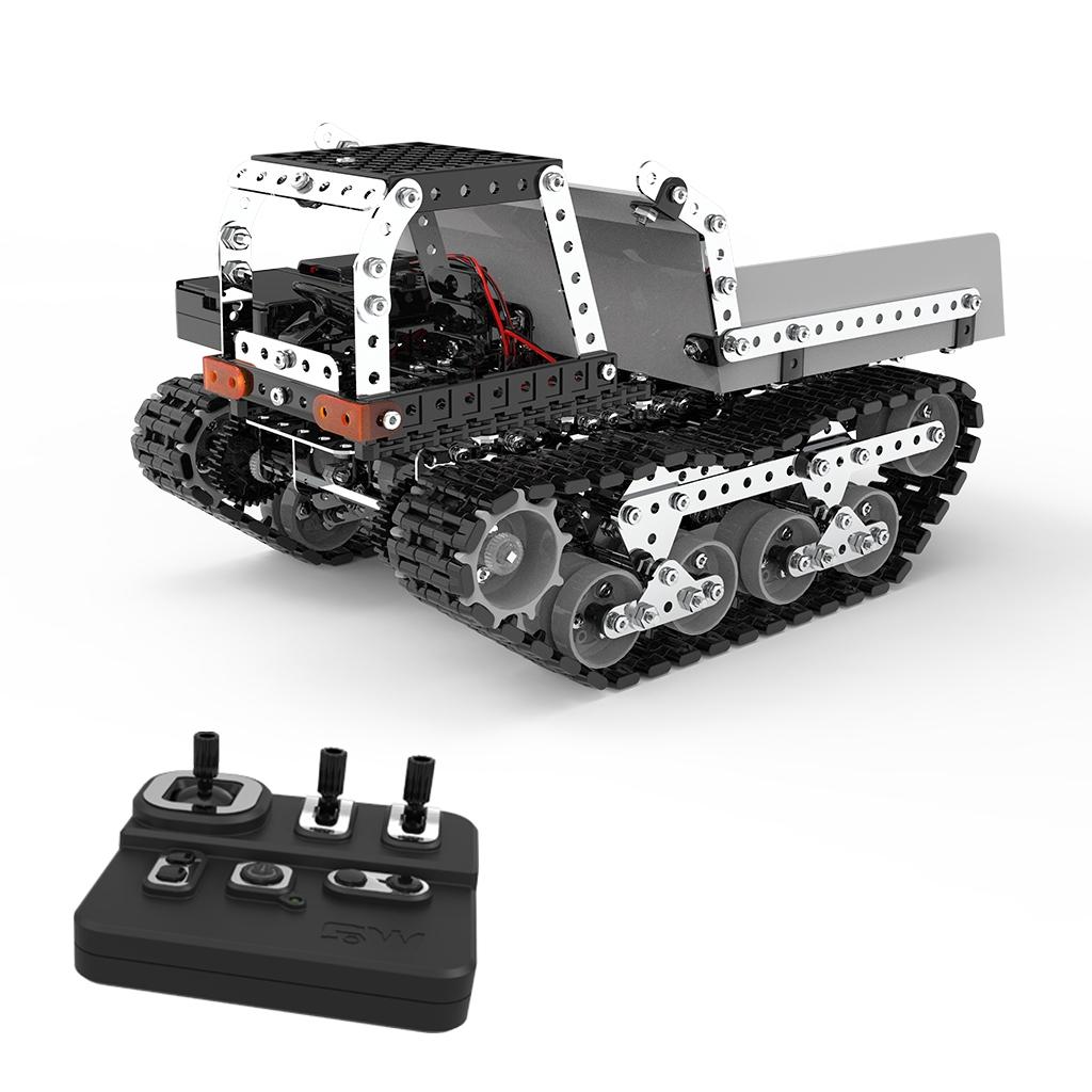 10 Ch Remote Control Dump Truck Toy Diy Stainless Steel 2.4G Wireless Remote Controlled Toys