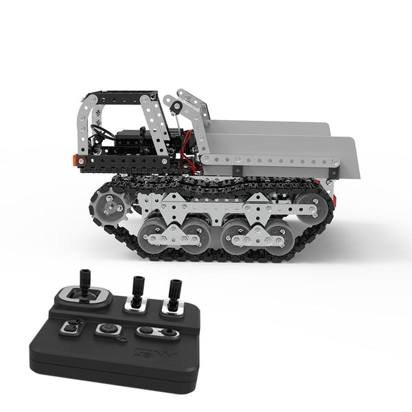 10 Ch Remote Control Dump Truck Toy Diy Stainless Steel 2.4G Wireless Remote Controlled Toys