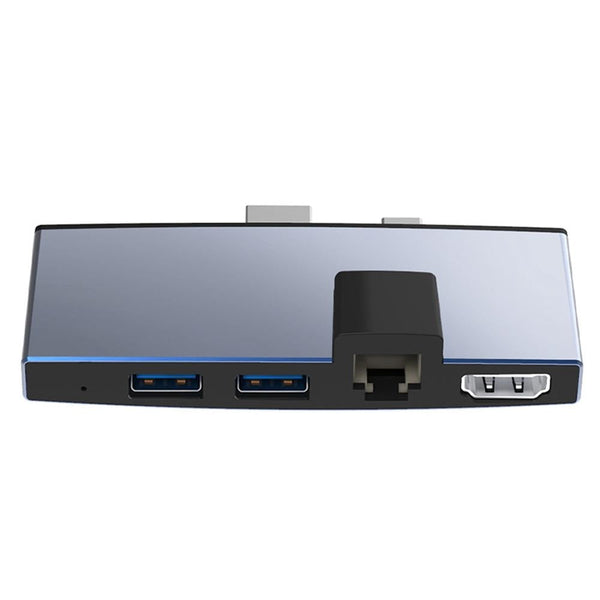 6 In 1 Usb 3.0 Hub With Lan 4K Hdmi Sd And Tf Adapter Usb Cables Hubs & Adapters