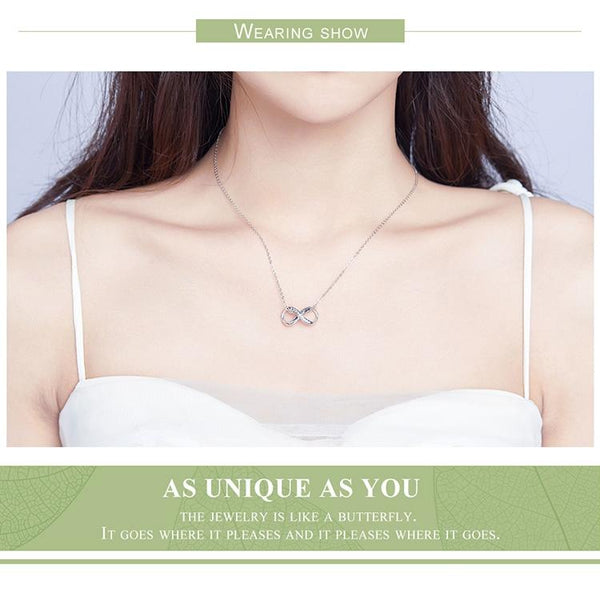 925 Sterling Silver Forever Family Infinity Bracelet Charms & Pendants