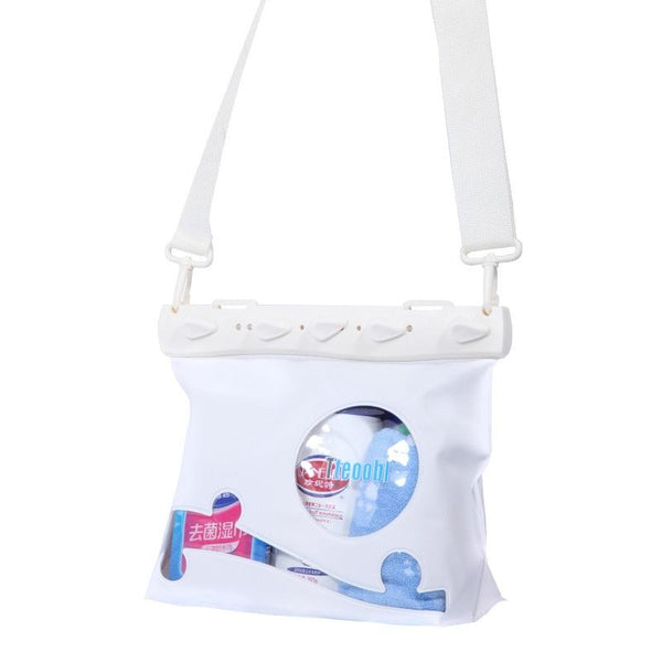 Large One Shoulder Crossbody Diving Bag Waterproof Storage For Drifting Gear White Dry Bags