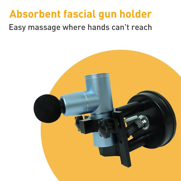 Aluminum Bracket For Fascia Massage Gun With Suction Cup Mount Health And Beauty Massagers