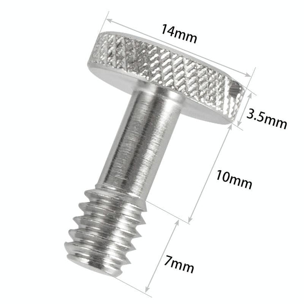 2 Pack 1/4 Inch Female Thread Camera Mount Screws For Audio And Video Equipment Other Camera & Photo Accs