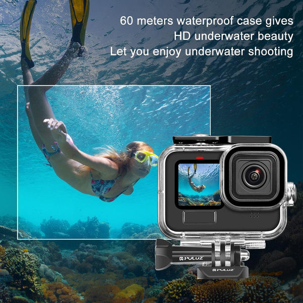 60M Waterproof Housing For Gopro Hero With Mount And Screw Camera Cases Bags & Covers
