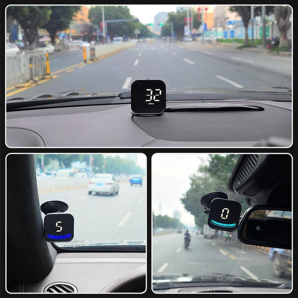Smart Gps Hud For Car Speedometer & Alarm Reminder Speedometers