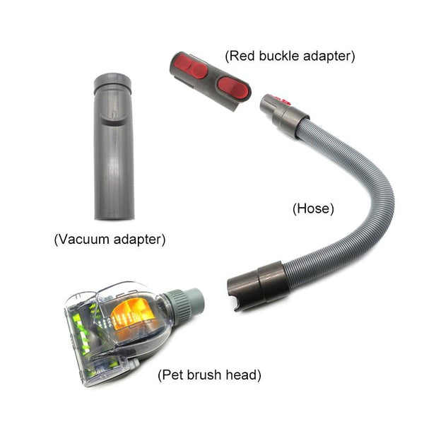 1 Sets Of 4 In Handheld Anti Mites Suction Head Kit For Dyson V6 / V7 V8 V10 Vacuum Vacuum Cleaner Parts