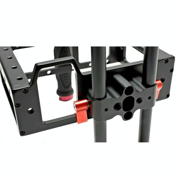 Camera Cage Handle Kit For Slr Black And Red Audio Video Equipment Camera Accessory Bundles