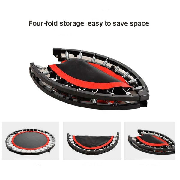 40 Inch Trampoline Gym Home Children Indoor Bounce Bed With Handrails Trampolines