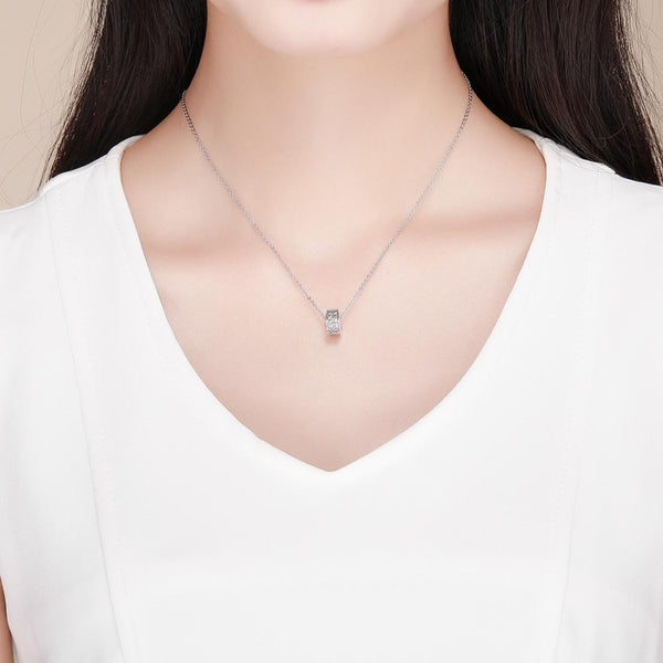 925 Sterling Silver Heart Buckle Beads For Diy Bracelets & Necklaces Charms & Pendants