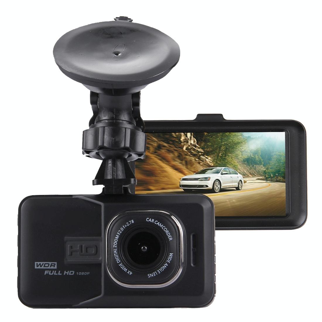3.0 Lcd Car Dvr Camera With 720P Hd 3.0Mp 170 Degree Wide Angle View Other Car Video