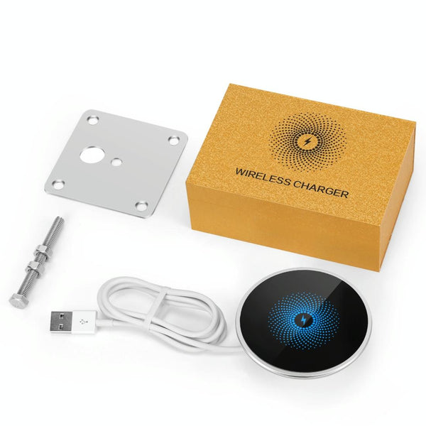 15W Ultra Thin Desktop Wireless Charger Embedded Chargers & Cradles