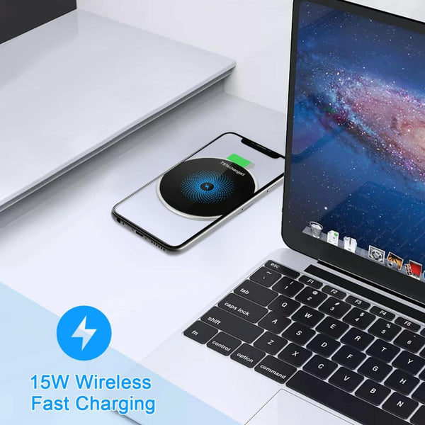 15W Ultra Thin Desktop Wireless Charger Embedded Chargers & Cradles