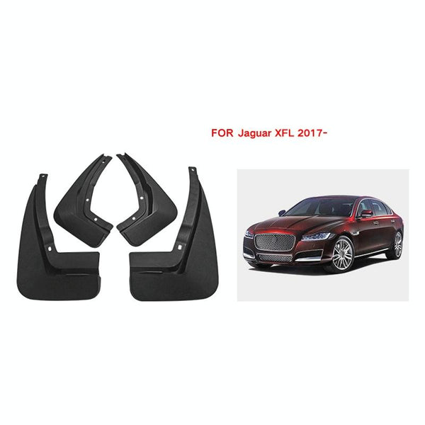 For Jaguar Xfl 2016 4Pcs / Set Car Auto Soft Plastic Splash Flaps Fender Guard Fenders & Mud Guards