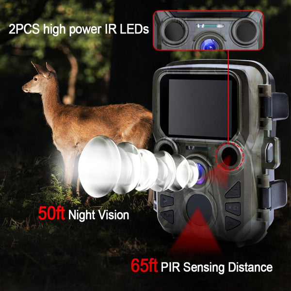 12Mp Hd 1080P Camera For Tracking Digital Cameras