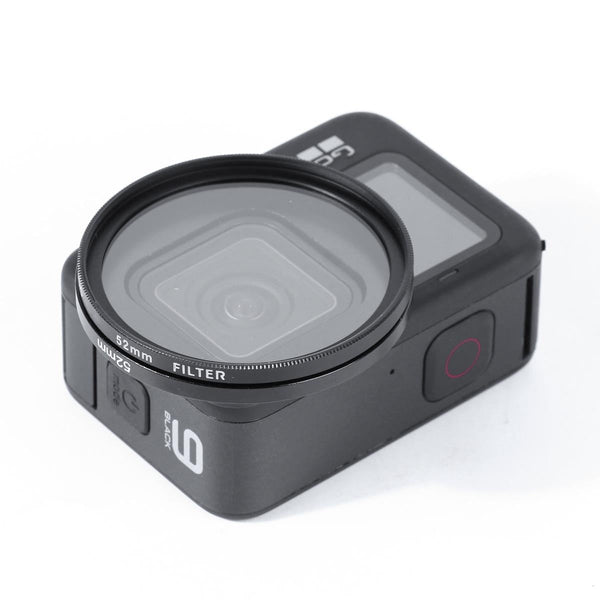 52Mm Cpl Lens Filter With Adapter Ring And Cap For Gopro Hero10 / 9 Camera Drone Accessories