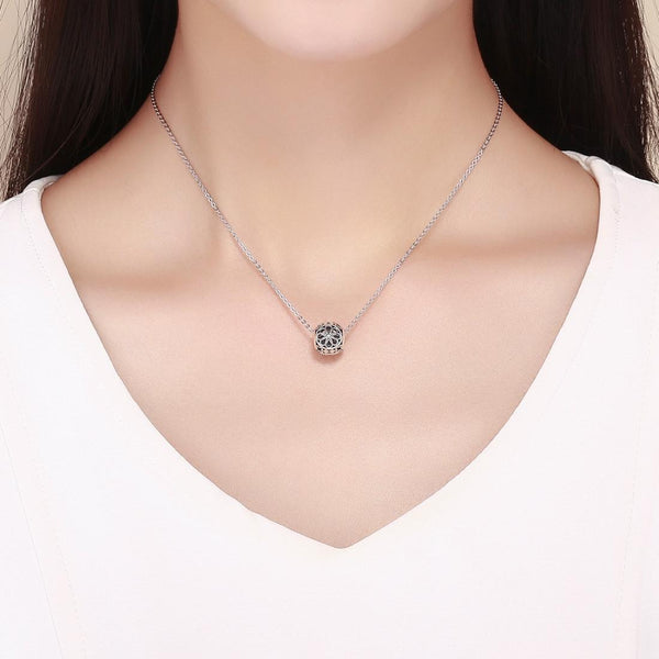 925 Sterling Silver Flower Beads For Diy Bracelets & Necklaces Craft Beads