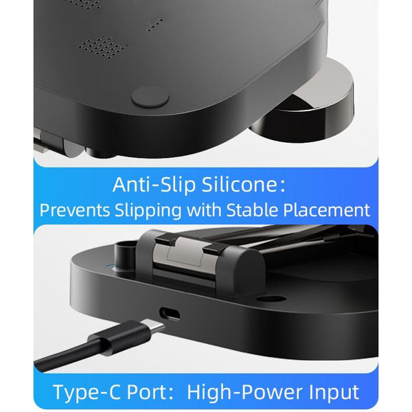 4 In 1 Foldable Wireless Charger Stand Chargers & Cradles