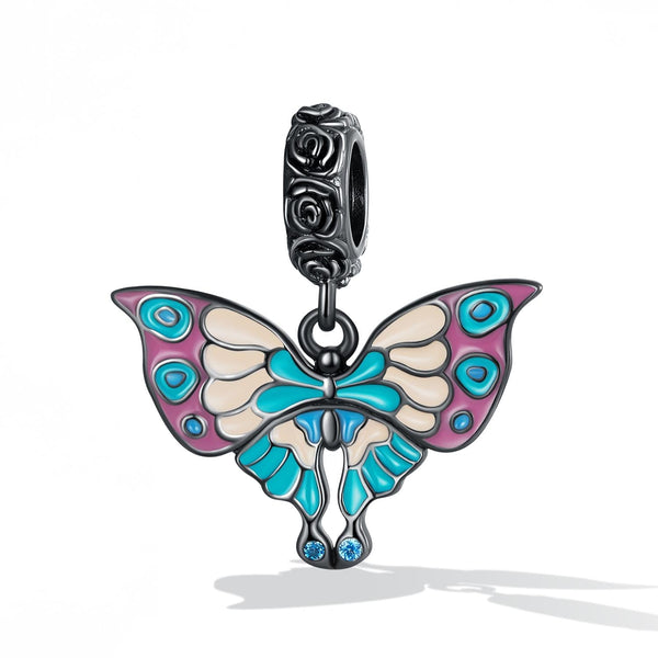 925 Sterling Silver Artistic Butterfly Pendant For Diy Bracelets & Necklaces Charms & Pendants