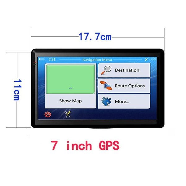 7 Inch Car Gps Navigator 8G + 128M Capacitive Screen Fm / Tf Germany Map Other Car Audio