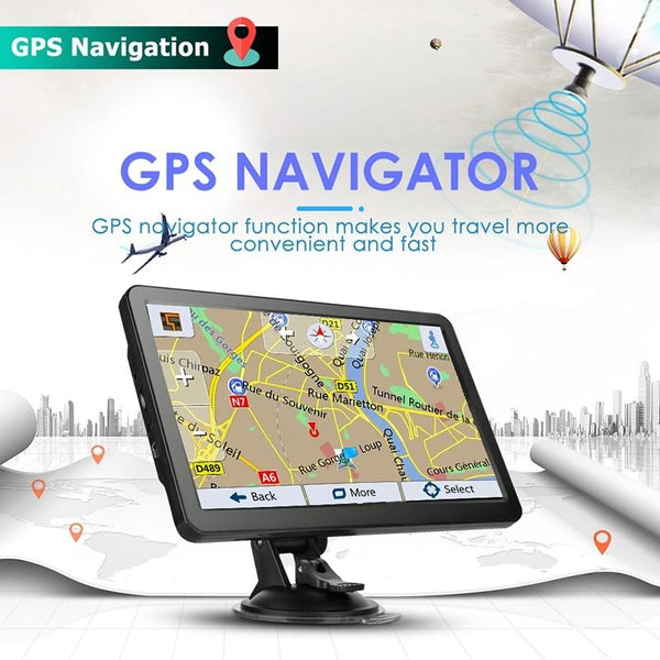 7 Inch Car Gps Navigator 8G + 128M Capacitive Screen Fm / Tf Germany Map Other Car Audio