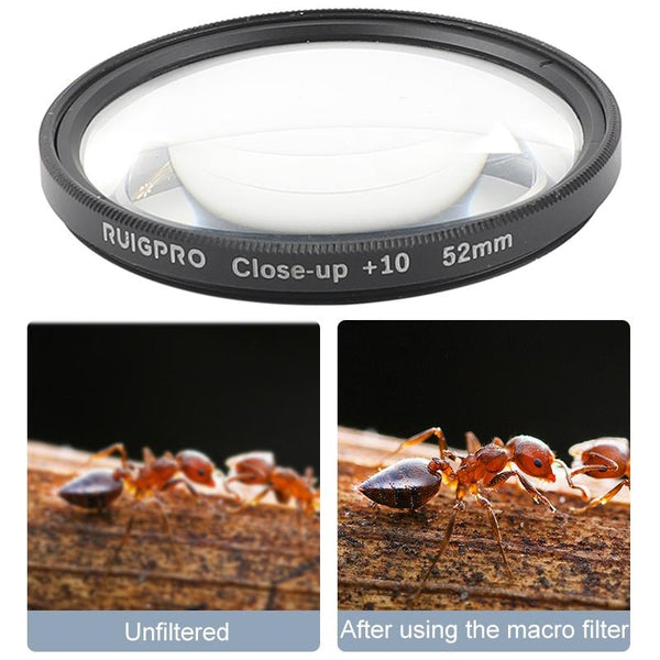 52Mm Professional Filter Set For Gopro Hero 7 / 6 With Adapter And Lens Cap Camera Drone Accessories