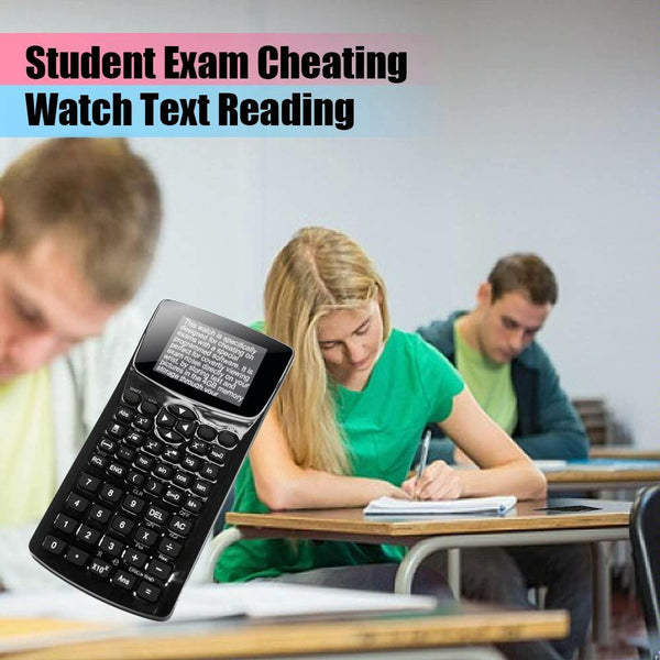 2.4 Inch Anti Peeping Scientific Calculator With Display Sound Recording Radio Music & Video Calculators