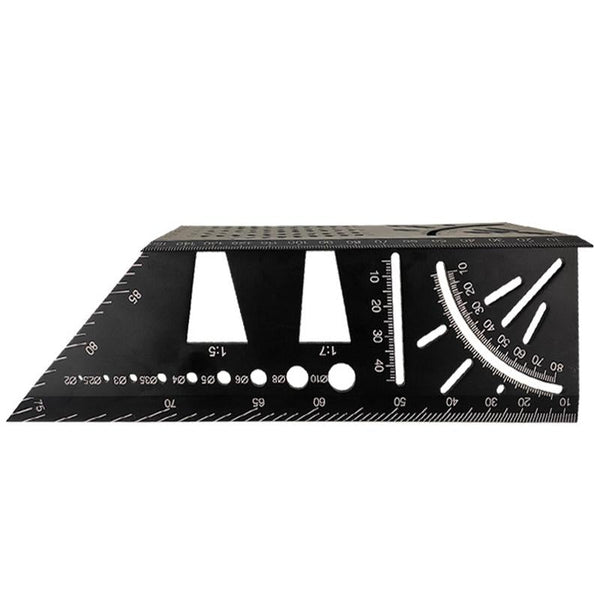 Multi Function Aluminum Angle Ruler For 3D Woodworking Measuring Tapes & Rulers