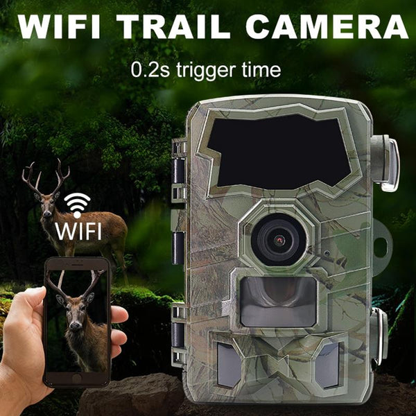 4K Wifi Trail Camera With 2.4 Tft Screen Digital Cameras