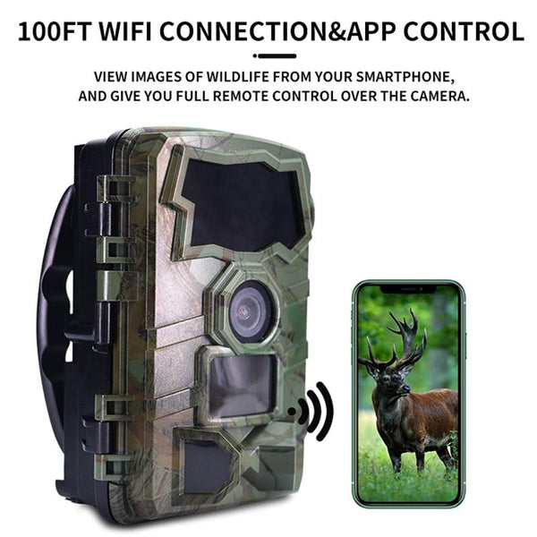 4K Wifi Trail Camera With 2.4 Tft Screen Digital Cameras