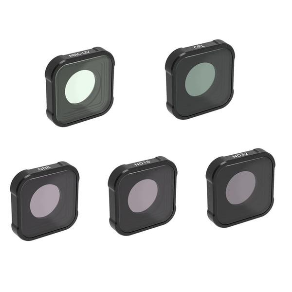 Kb Series Lens Filter Set For Gopro Hero10 / 9 Mcuv Cpl Nd8 32 Camera Drone Accessories