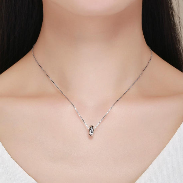 925 Sterling Silver Pet Imprint Diamond Bead Bracelet Accessory Charms & Pendants