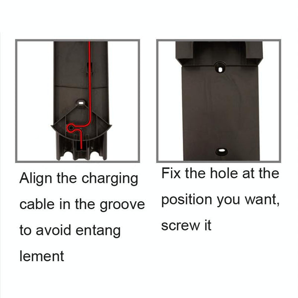 Wall Mounted Charging Stand For Dyson V7 V8 Vacuum Cleaners Vacuum Cleaner Parts
