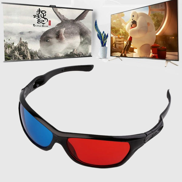 2 Pack 3D Glasses For Movies & Games Plastic 3D Tv Glasses & Accessories