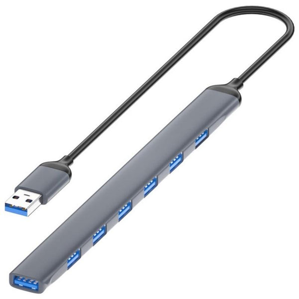 7 Port Usb 3.0 / 2.0 Hub Expansion Dock Station Usb Cables Hubs & Adapters