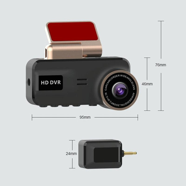 1080P Hd Night Vision Wifi Driving Recorder With In Car Camera 3.16 Inch Other Car Video