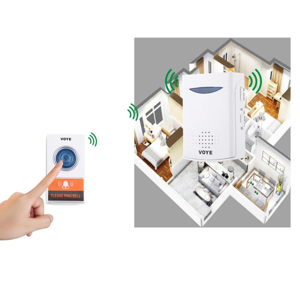 Wireless Doorbell With 38 Sounds And Remote Control Smart Doorbells