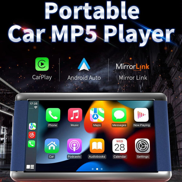 7 Inch Car Mp5 Player With Carplay & Tablet Monitor Rear View Monitors/Cams & Kits