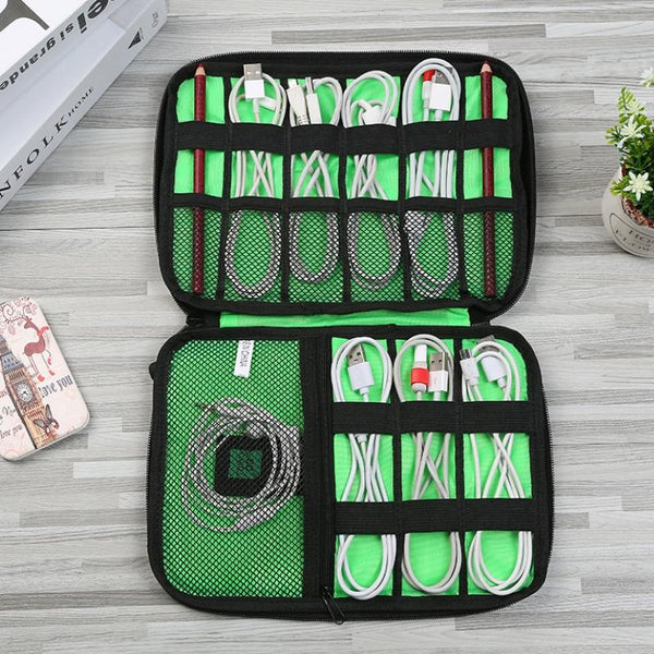 Multifunctional U Disk Storage Bag For Mobile Phone Accessories Royal Blue Cases Covers & Skins