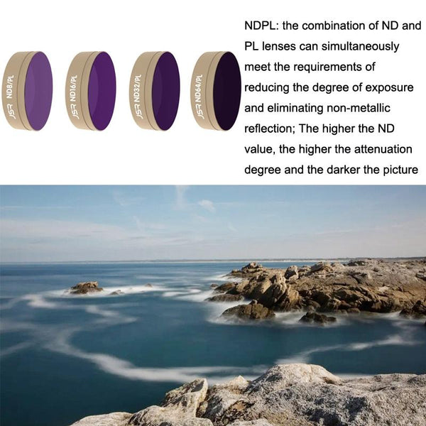 Lg Nd32 / Pl Dji Action Camera Filter Motion Style Camera Drone Accessories